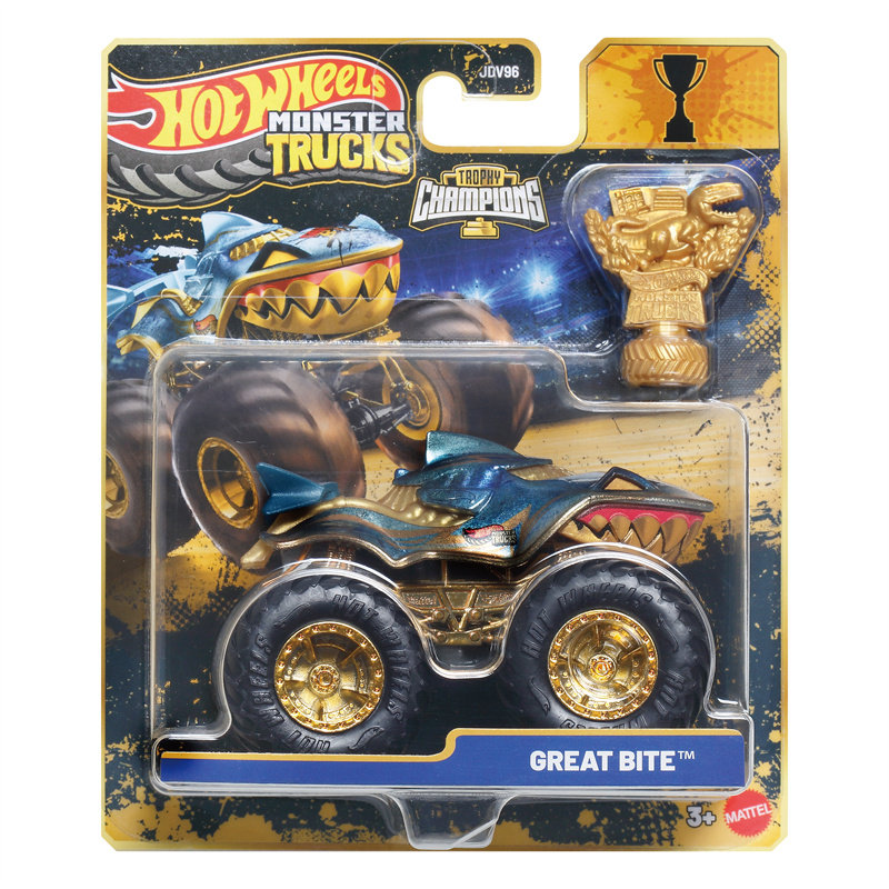 Hot Wheels Car Monster Trucks - 2026 ホットウィール カーズ モンスタートラック グレートバイト メタルダイキャストモデルコレクション