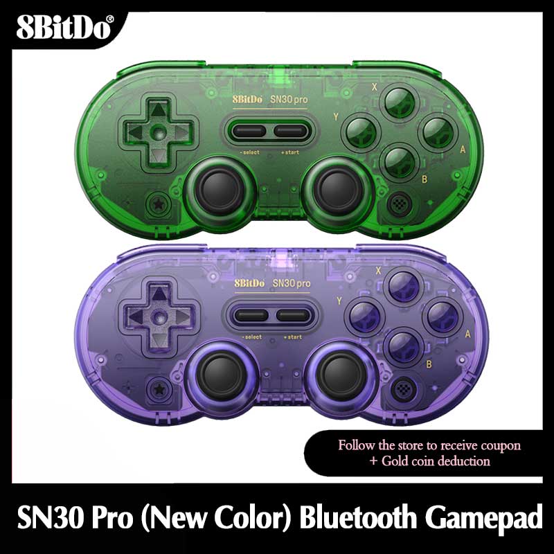 Board Game Android - 8Bitdo SN30 プロ Bluetooth ゲームパッドコントローラージョイスティック Nintend