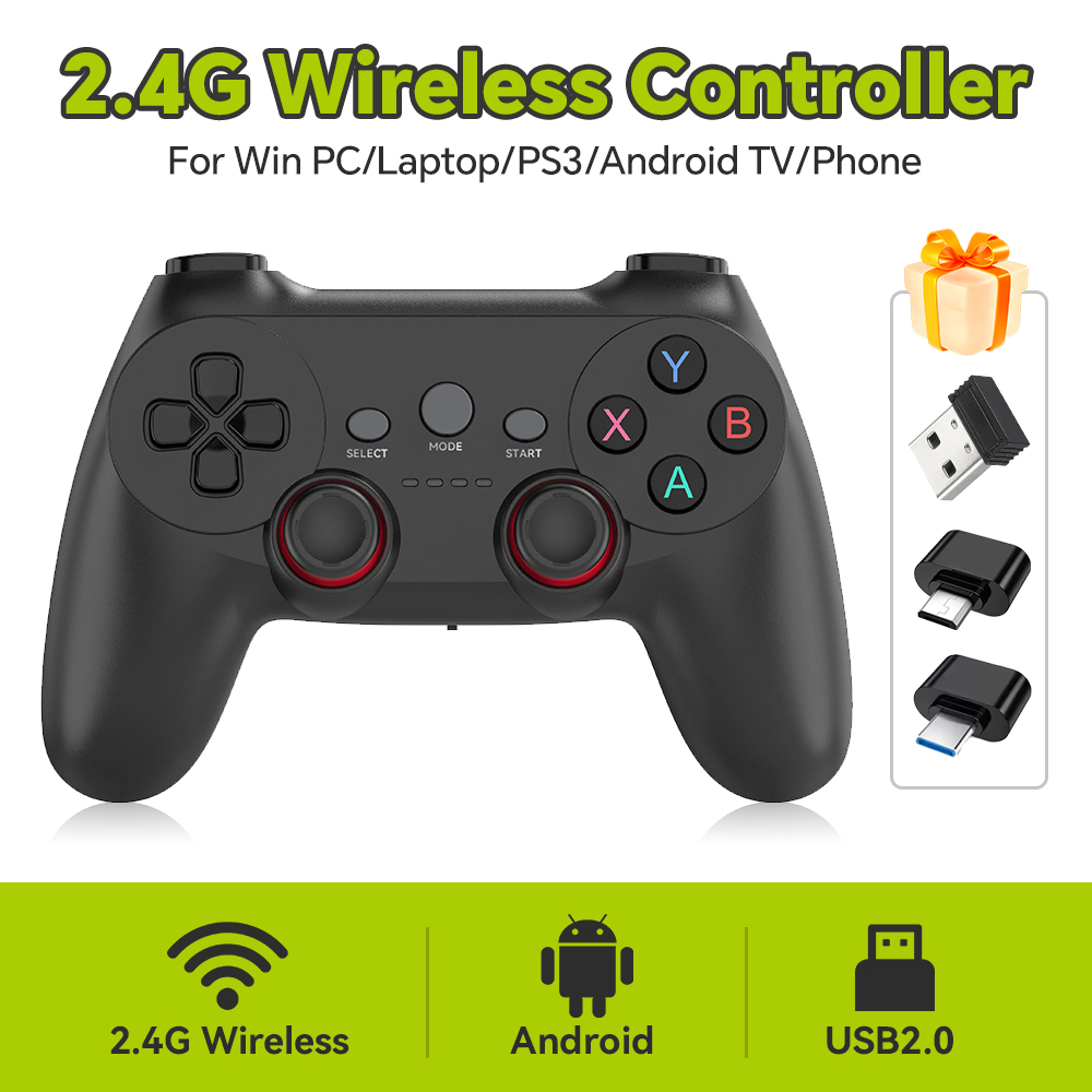 2.4G ワイヤレス コントローラー Windows PC/ - Board Game Android のレビューと価格