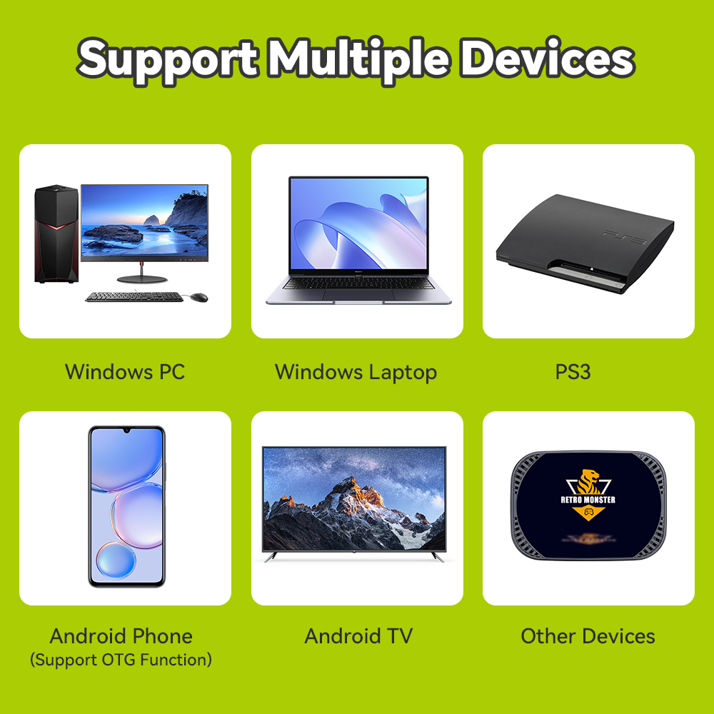 2.4G ワイヤレス コントローラー Windows PC/ - Board Game Android のレビューと価格