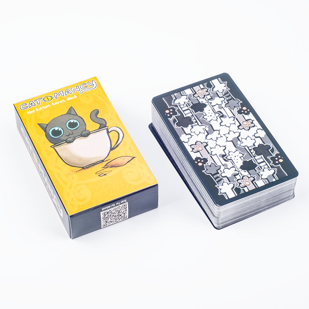 Cat Mancy 子猫タロットデッキ ​​78 カード 英 - Board Game Of Life のレビューと価格