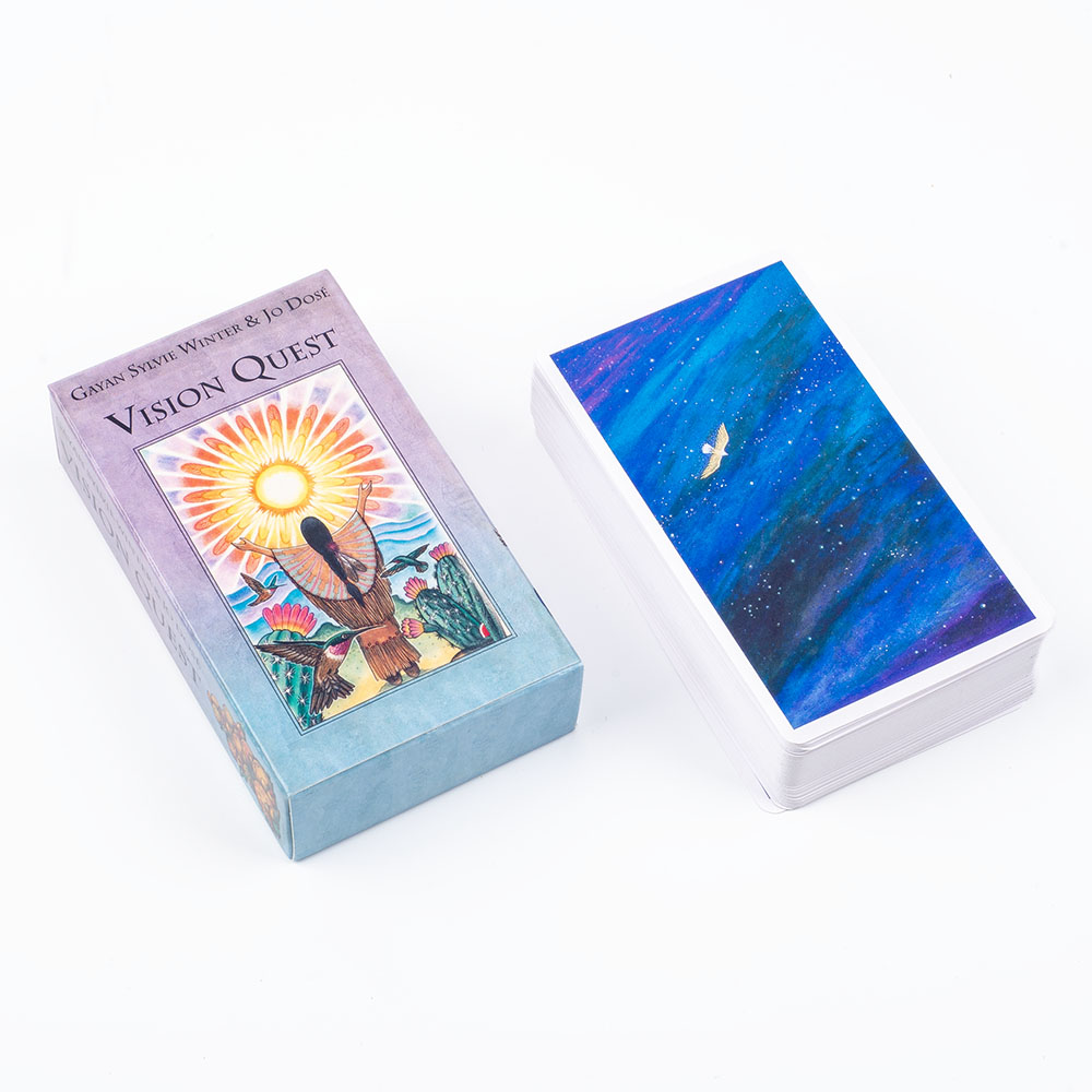 ビジョンクエストタロットカードデッキ,78枚のカードデッキ, - Board Game Of Life のレビューと価格