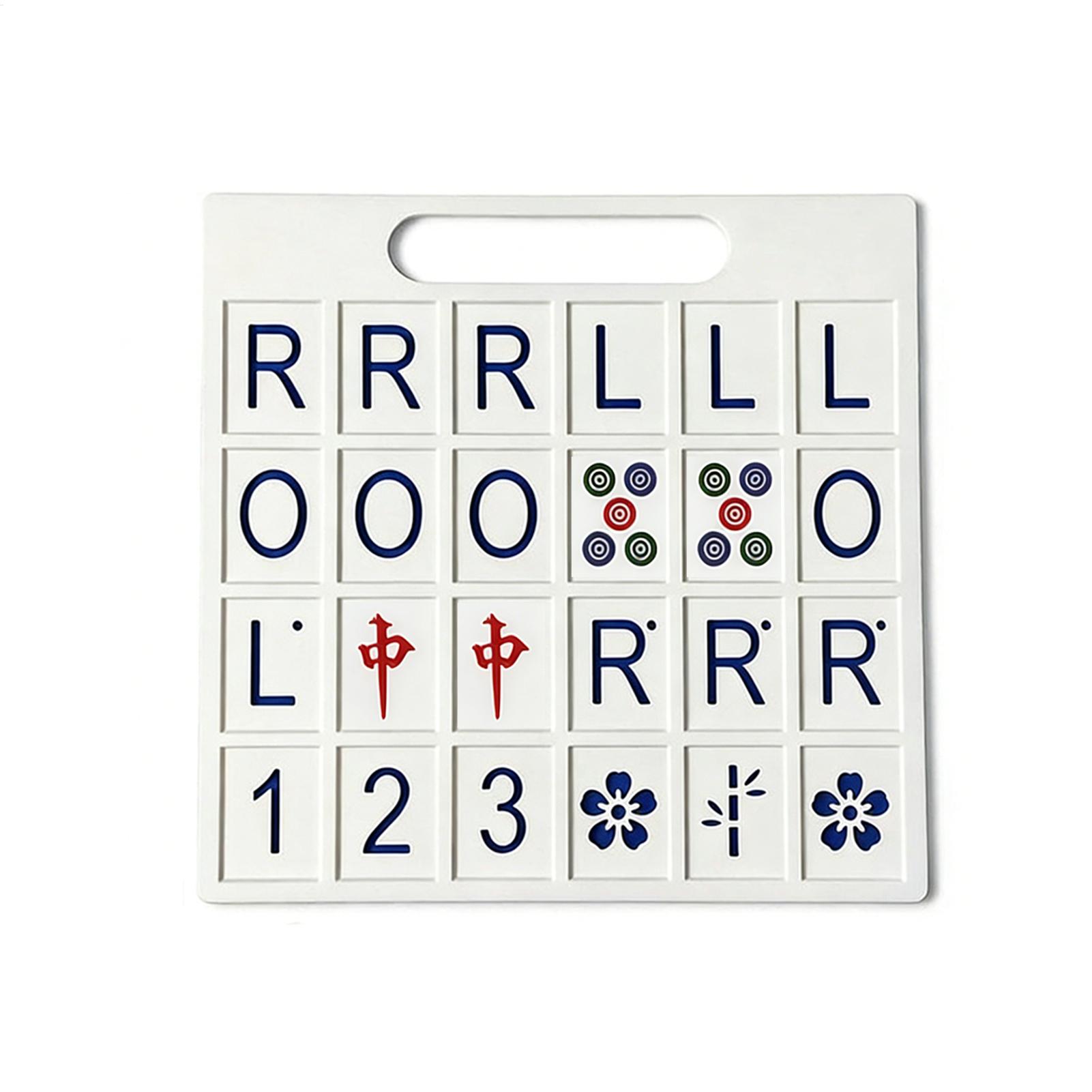ソロ麻雀ボード 24 スロット ポータブル戦略ゲーム 麻雀戦 - Board Game Live のレビューと価格